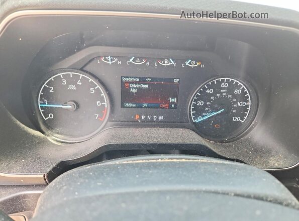 1FTEW1CP4PKF10966 2023 FORD F150 White ხელსაწყოთა პანელის ხედი