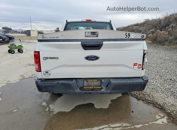 1FTEW1CP5GFA55649 2016 FORD F150 White Vista trasera