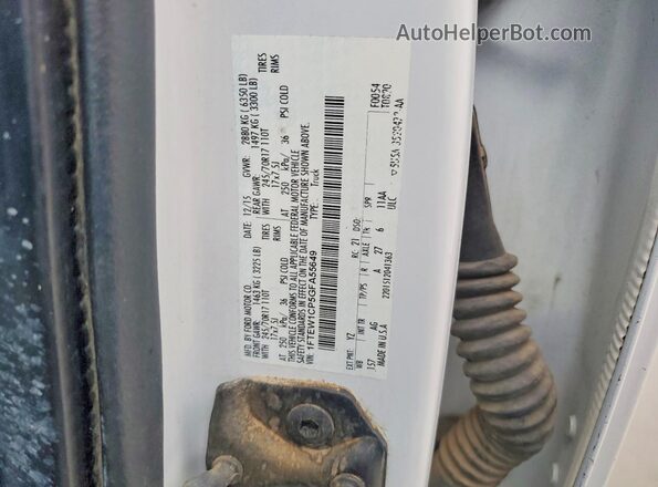 1FTEW1CP5GFA55649 2016 FORD F150 White Vista del compartimento del motor