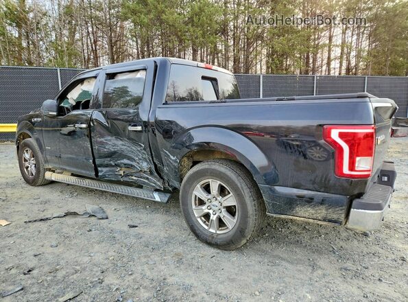 1FTEW1CP5GFD11109 2016 FORD F150 Черный Задняя левая четверть