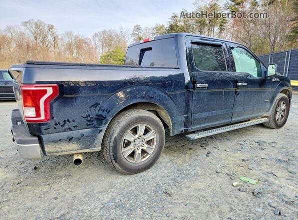 1FTEW1CP5GFD11109 2016 FORD F150 Черный Задняя правая четверть