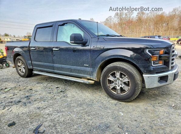 1FTEW1CP5GFD11109 2016 FORD F150 Черный Передняя правая четверть