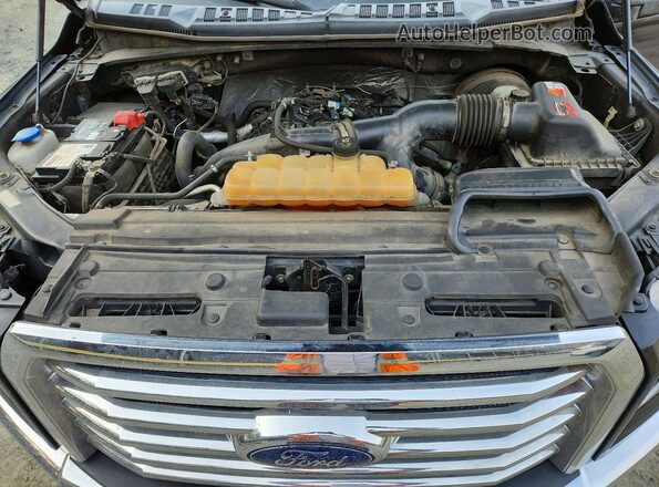 1FTEW1CP5GFD11109 2016 FORD F150 Черный Вид задней части салона