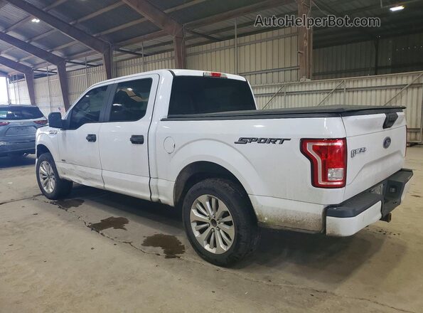 1FTEW1CP5GKE10438 2016 FORD F150 White Հետևի ձախ