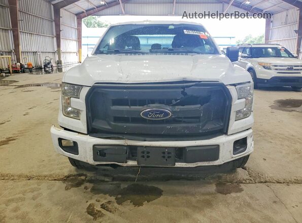 1FTEW1CP5GKE10438 2016 FORD F150 White Դիմացի տեսք