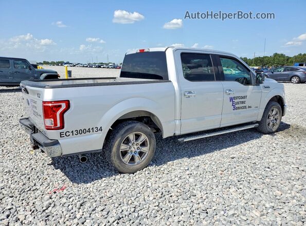 1FTEW1CP5GKE53502 2016 FORD F150 Серебряный Задняя правая четверть