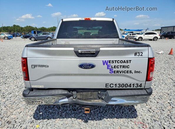 1FTEW1CP5GKE53502 2016 FORD F150 Серебряный Вид сзади