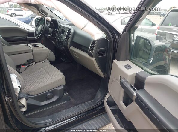 1FTEW1CP5GKF89838 2016 FORD F150 Black Вид салону спереду
