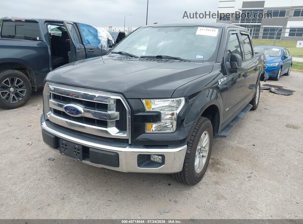 1FTEW1CP5GKF89838 2016 FORD F150 Black Передня ліва чверть