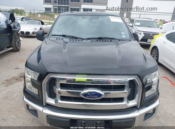 1FTEW1CP5GKF89838 2016 FORD F150 Black Вид щитка приладів