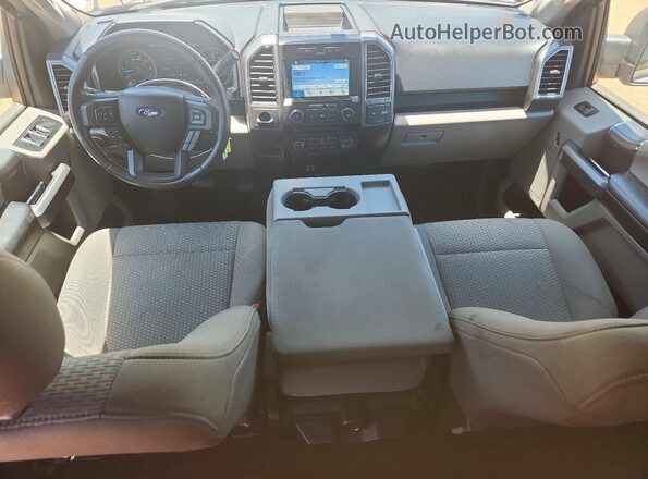 1FTEW1CP5HKC90531 2017 FORD F150 White Widok deski rozdzielczej