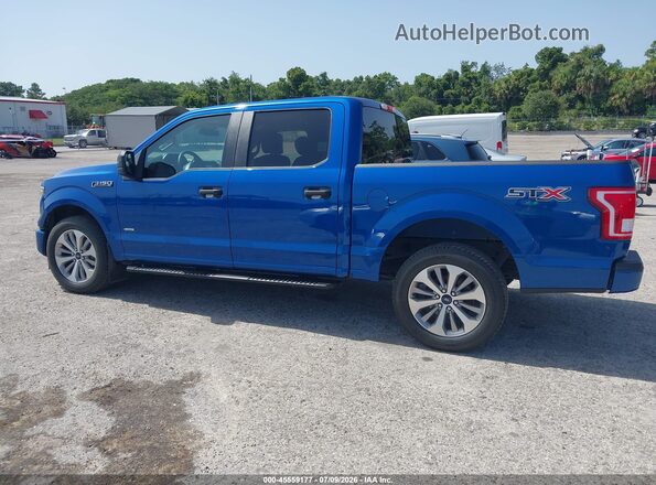 1FTEW1CP5HKE06018 2017 FORD F150 Blue Սալոնի 360 աստիճան տեսք