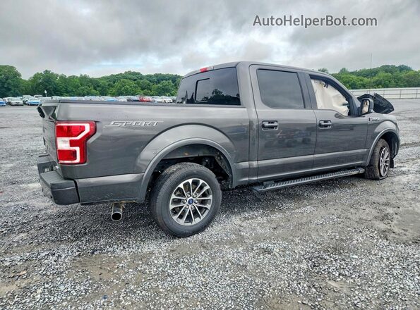 1FTEW1CP5JKC21098 2018 FORD F150 Gray Rear right