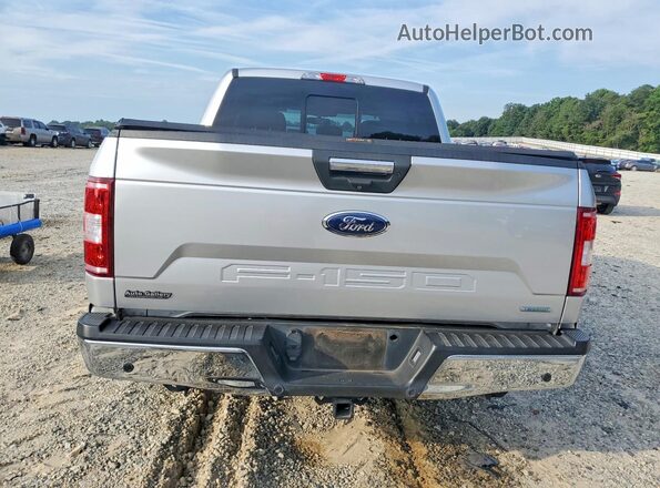 1FTEW1CP5KFA51383 2019 FORD F150 Silver Вид ззаду