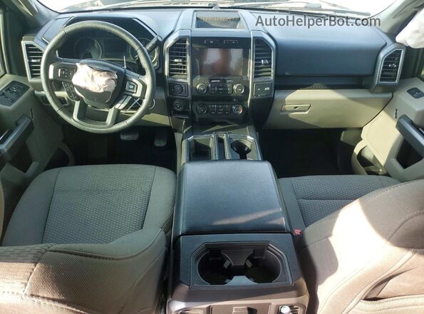 1FTEW1CP5KFA51383 2019 FORD F150 Silver Вид панелі приладів