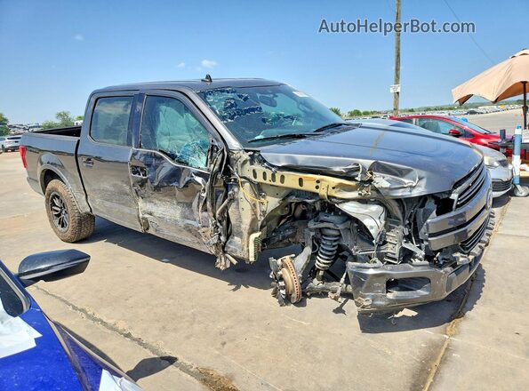 1FTEW1CP5KKF00648 2019 FORD F150 Gray Front right