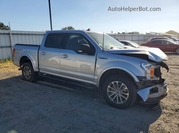 1FTEW1CP5LKD45634 2020 FORD F150 Серебряный Передняя правая четверть