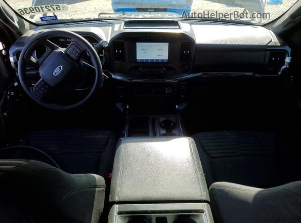 1FTEW1CP5MFB26795 2021 FORD F150 Charcoal Առջևի վահանակի տեսք