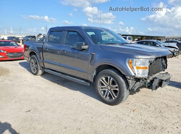 1FTEW1CP5MFB26795 2021 FORD F150 Charcoal Առջևի աջ