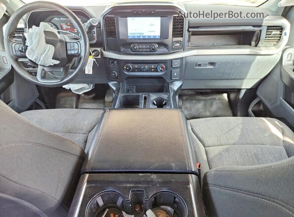 1FTEW1CP5MKE83093 2021 FORD F150 Silver Առջևի վահանակի տեսք
