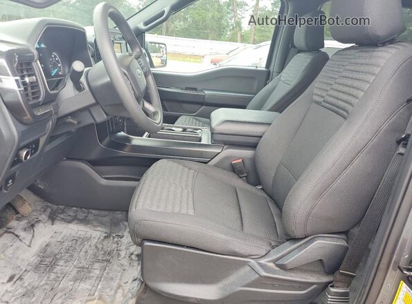 1FTEW1CP5PKG08923 2023 FORD F150 Gray Front interior view