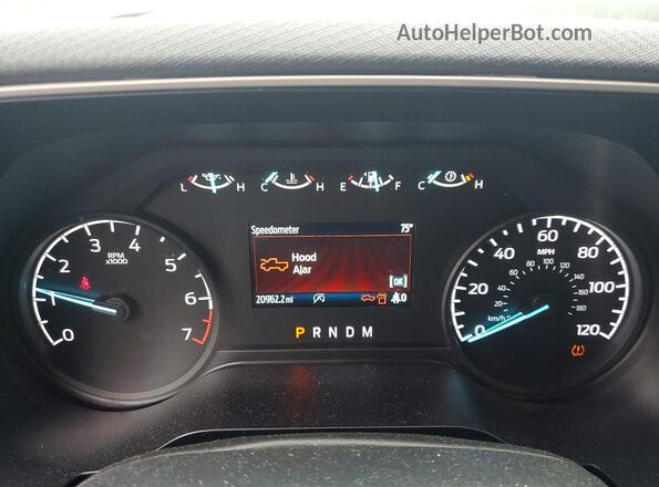 1FTEW1CP5PKG08923 2023 FORD F150 Gray Instrument cluster view