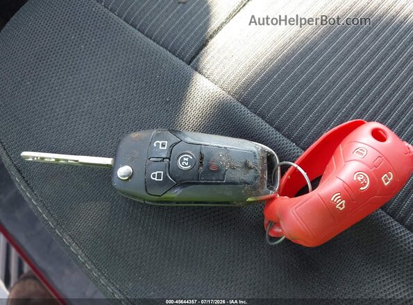 1FTEW1CP6GFA75490 2016 FORD F150 Red Вид панелі приладів