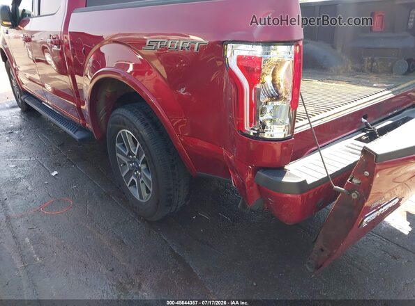 1FTEW1CP6GFA75490 2016 FORD F150 Red 