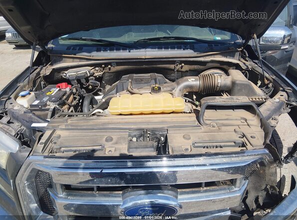 1FTEW1CP6GKD53960 2016 FORD F150 Gray უკანა ხედი