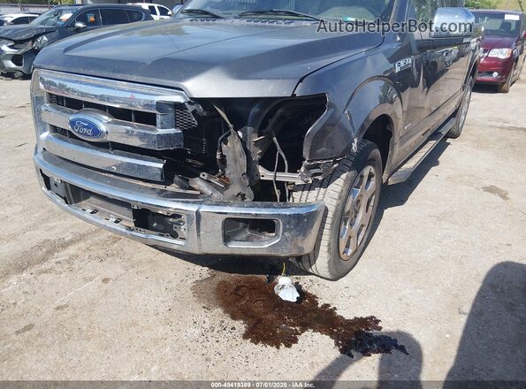1FTEW1CP6GKD53960 2016 FORD F150 Gray წინა ხედი