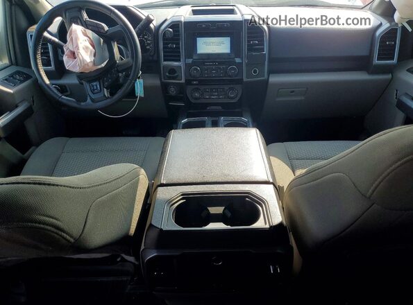 1FTEW1CP6HFC29665 2017 FORD F150 White Առջևի վահանակի տեսք