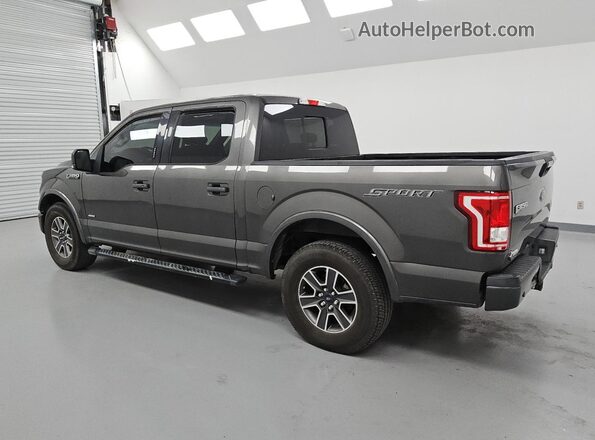 1FTEW1CP6HKC03350 2017 FORD F150 Gray 360 interior view