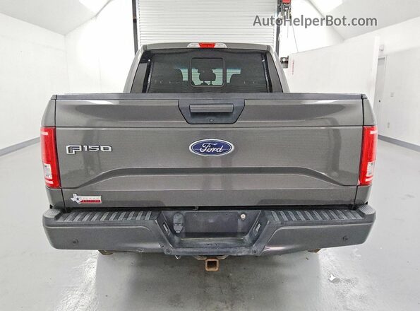 1FTEW1CP6HKC03350 2017 FORD F150 Gray Rear view