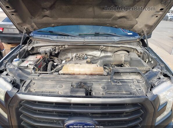 1FTEW1CP6HKC04322 2017 FORD F150 Gray Rear view