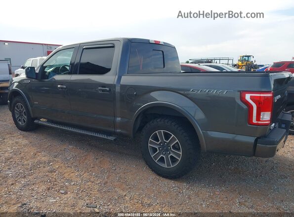 1FTEW1CP6HKC04322 2017 FORD F150 Gray 360 interior view