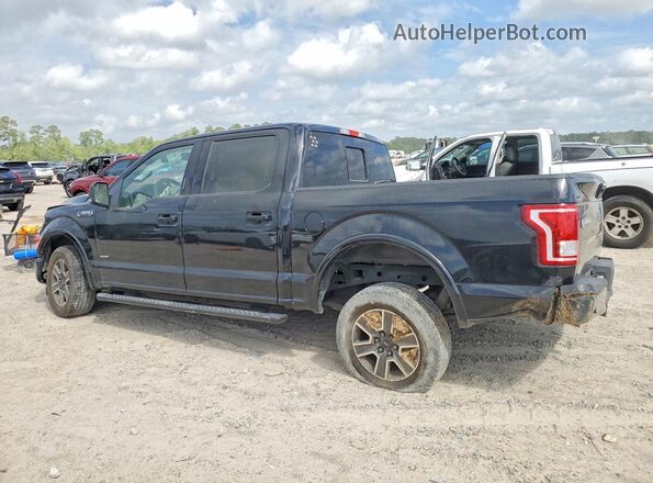 1FTEW1CP6HKC82017 2017 FORD F150 Black Հետևի ձախ