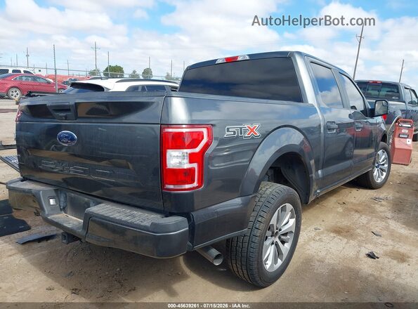 1FTEW1CP6JFA05804 2018 FORD F150 Gray უკანა მარჯვენა