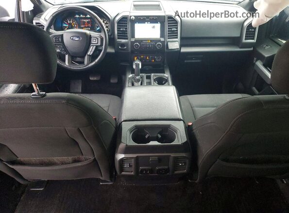 1FTEW1CP6JKC92567 2018 FORD F150 Silver Widok deski rozdzielczej
