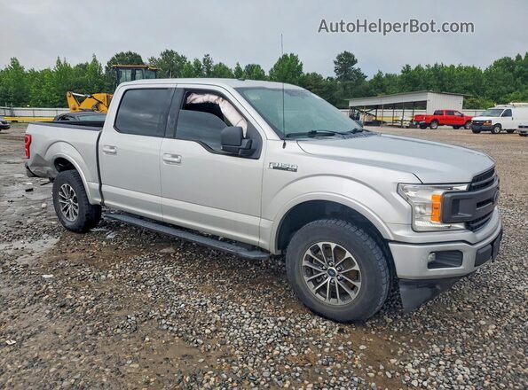 1FTEW1CP6JKC92567 2018 FORD F150 Silver Przód prawy