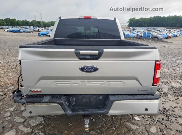 1FTEW1CP6JKC92567 2018 FORD F150 Silver Widok z tyłu