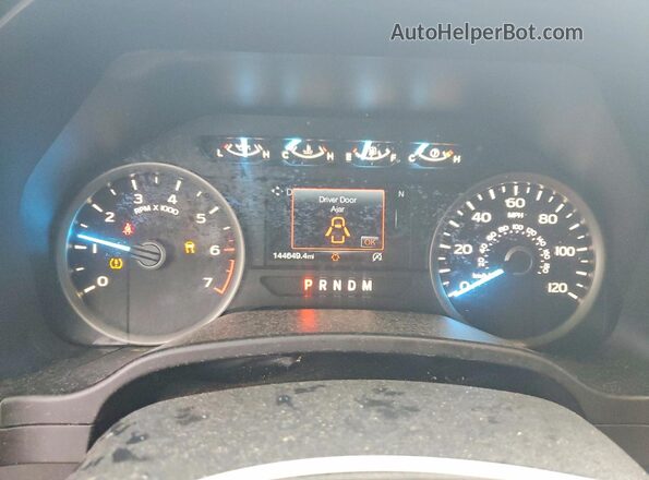 1FTEW1CP6JKC92567 2018 FORD F150 Silver Widok zestawu wskaźników