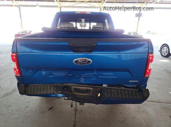 1FTEW1CP6LKF18058 2020 FORD F150 Blue Հետևի տեսք