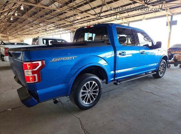 1FTEW1CP6LKF18058 2020 FORD F150 Blue Հետևի աջ