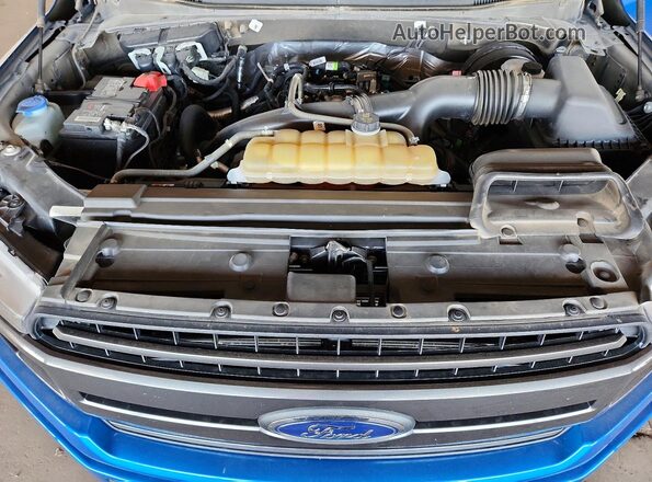 1FTEW1CP6LKF18058 2020 FORD F150 Blue Սալոնի հետևի տեսք