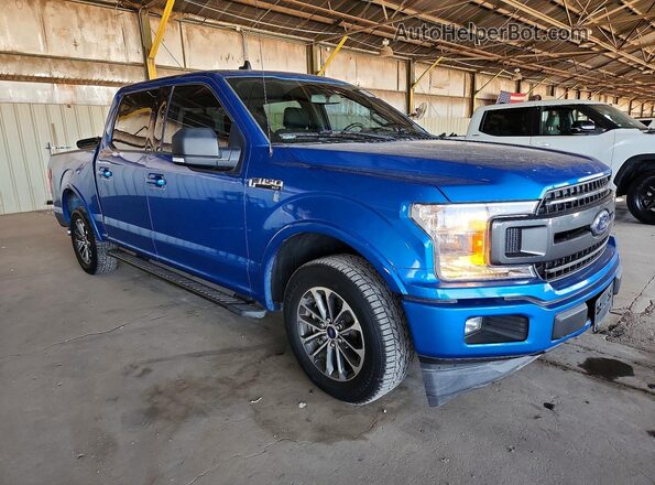 1FTEW1CP6LKF18058 2020 FORD F150 Blue Առջևի աջ