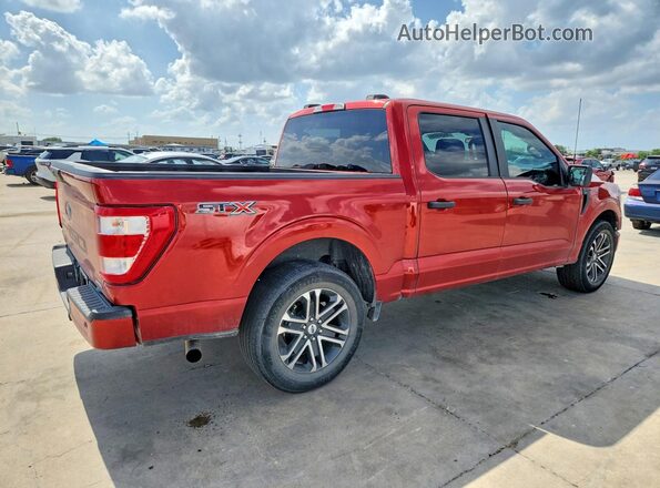 1FTEW1CP6PKD59144 2023 FORD F150 Red Trasero derecho