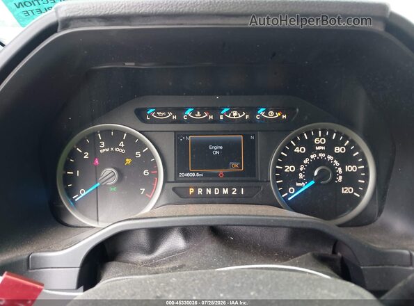 1FTEW1CP7GFD10513 2016 FORD F150 Синий Вид задних сидений
