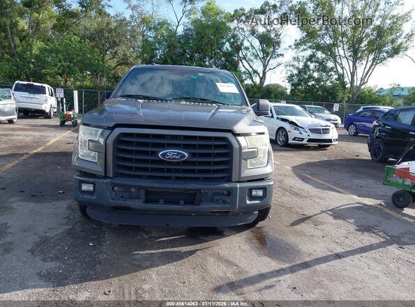 1FTEW1CP7GKD70654 2016 FORD F150 Gray ხელსაწყოთა პანელის ხედი