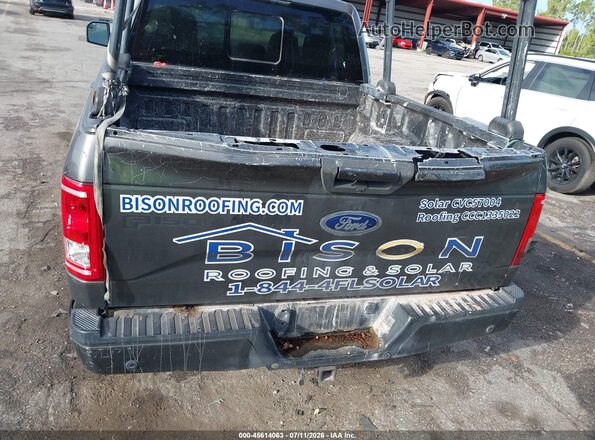 1FTEW1CP7GKD70654 2016 FORD F150 Gray წინა ხედი
