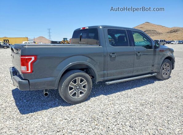 1FTEW1CP7HFA34660 2017 FORD F150 Gray Հետևի աջ
